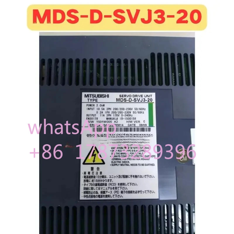 리퍼 드라이브 MDS-D-SVJ3-20 MDS D SVJ3 20 정상 기능 완료 OK