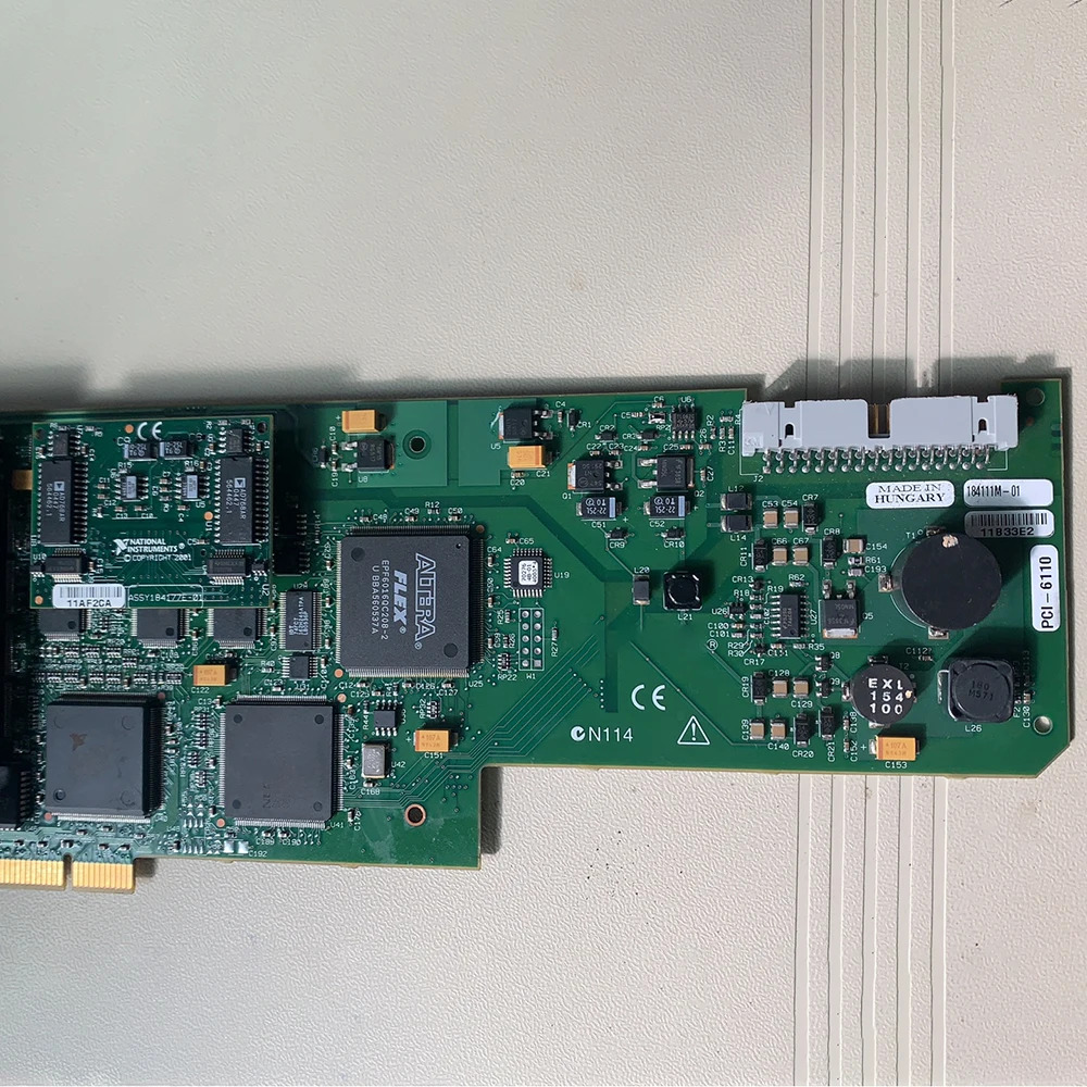 NI 동기식 샘플링 DAQ777475 -01 데이터 수집 카드 PCI-6110