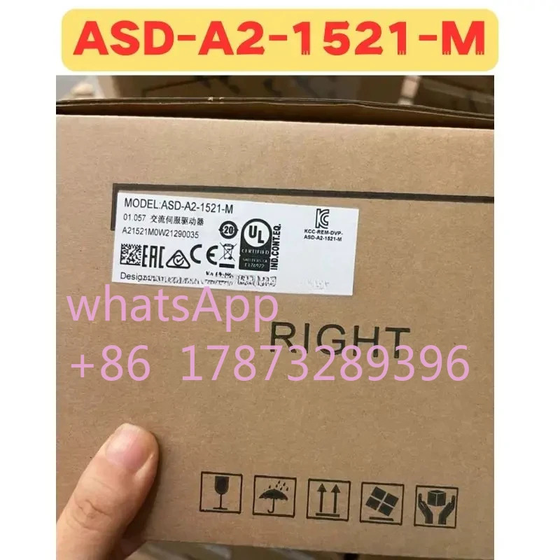 오리지널 ASD-A2-1521-M ASD A2 1521 M 서보 드라이브