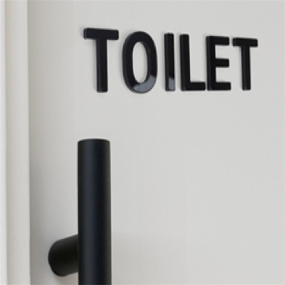 라이즈올 부착식 TOILET 입체사인 TOILET사인 - 상품 이미지