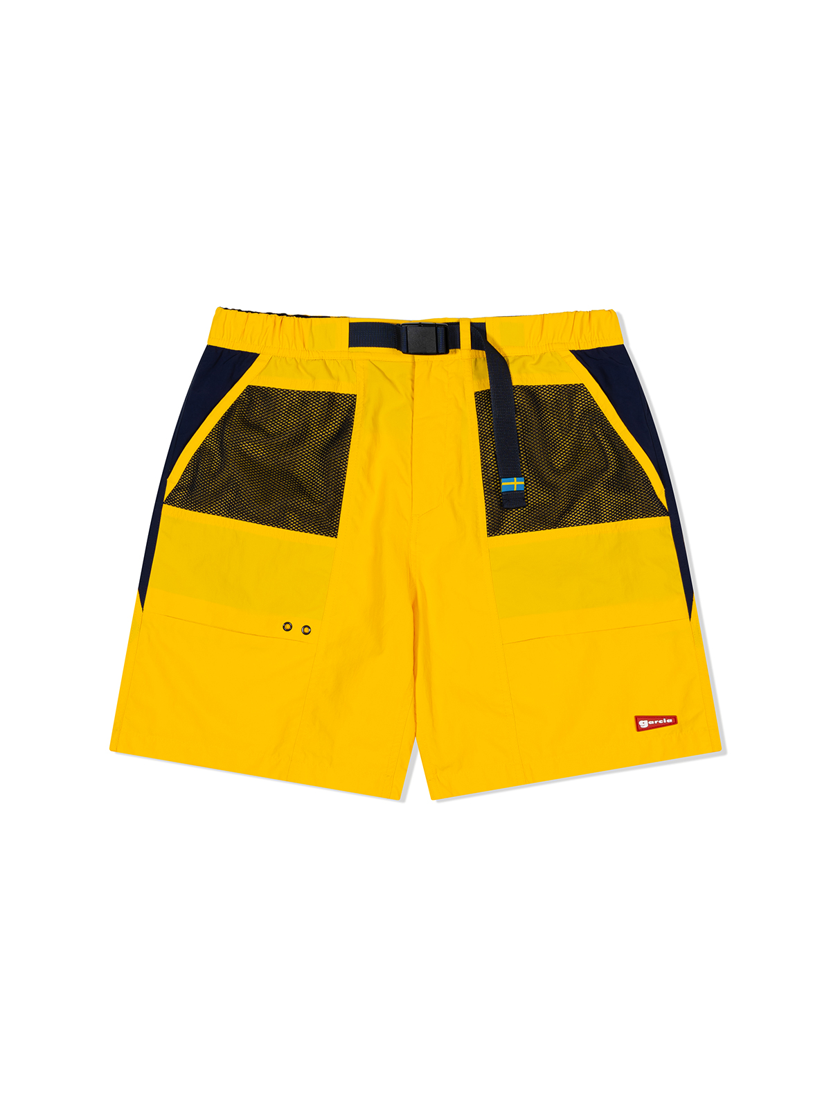 아부가르시아 메쉬 포켓 컬러 쇼츠 YELLOW - 상품 이미지