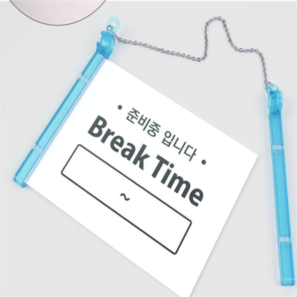 라이즈올 걸이형 브레이크타임 안내판 브레이크타임표지판 상점휴식시간안내표지판 - 상품 이미지