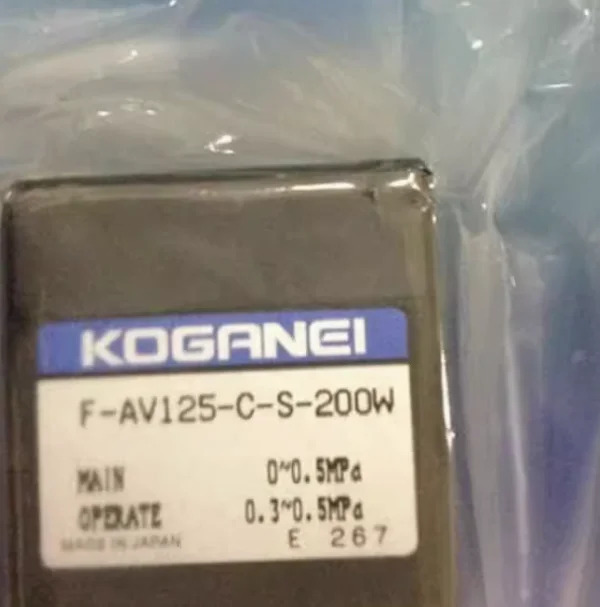 KOGANEI 밸브 F-125-C-S-200W 신