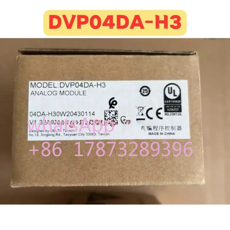 오리지널 DVP04DA-H3 DVP04DA H3 모듈