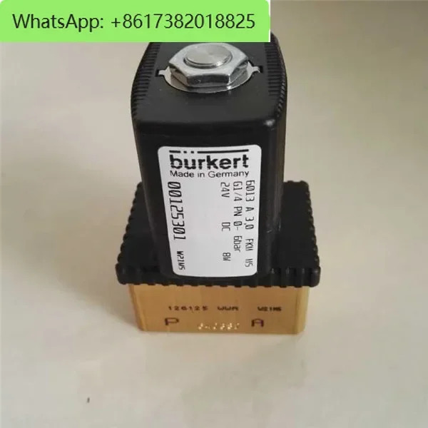 Burkert 솔레노이드 밸브 물 정상 개방