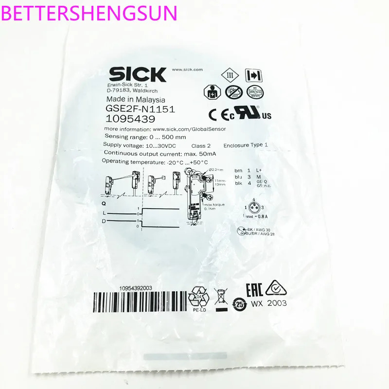 GSE2F-N1151 광전스위치 센서 1095439 신품 오리지널