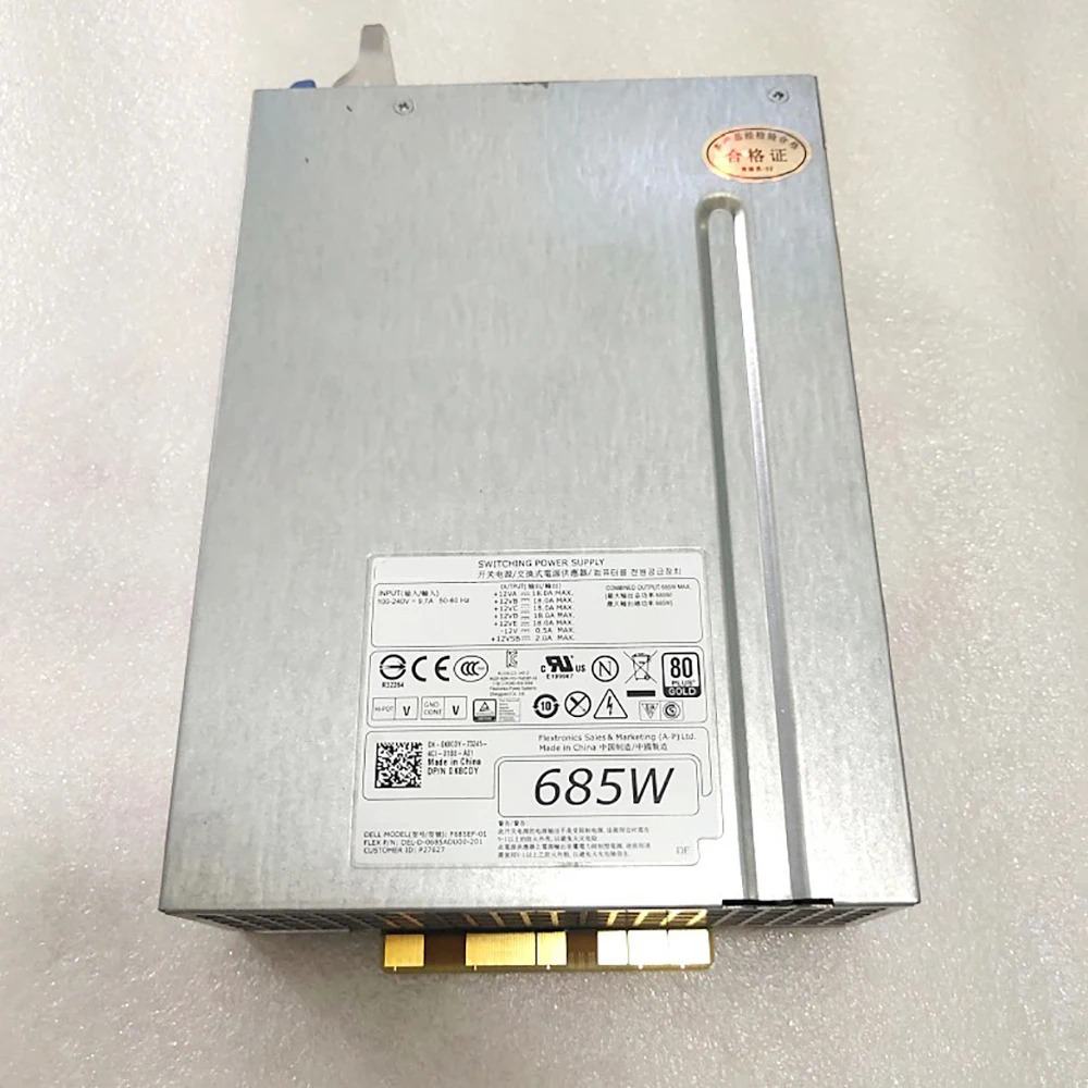 DELL T5810 T7810 685W 서버 전원공급장치 F685EF-01 0K8CDY K8CDY용