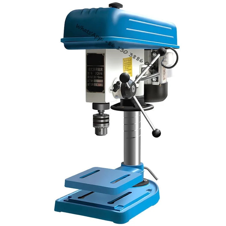 앵글 스틸수동 벤치 드릴 프레스 미세 가공 밀링 드릴링 머신5 단 16mm 220V 380V 550W
