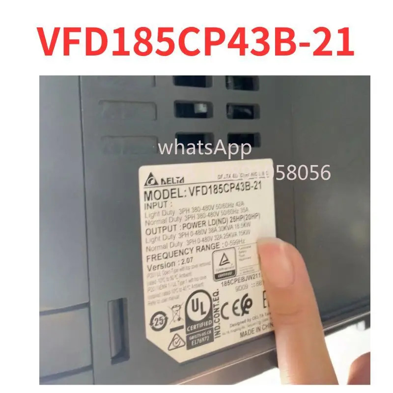 VFD185CP43B-21 주파수 변환기 리퍼 완료