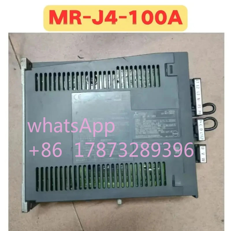 리퍼 서보 드라이브 MR-J4-100A MR J4 100A 정상 기능 완료 OK