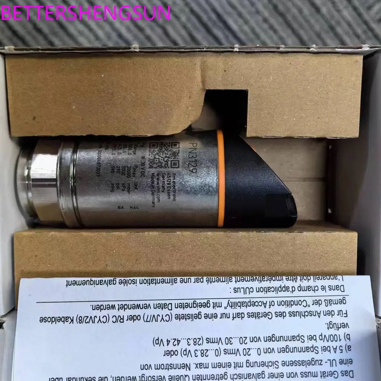 압력센서 PN3029 PN3129 PN3160