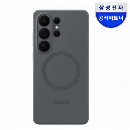 삼성 정품 실리콘 맥세이프 마그넷 케이스 블랙, 갤럭시S26 울트라