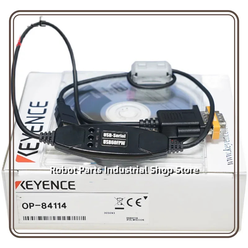 오리지널 KEYENCE 케이블 스캐너 전송 USB 통신 직렬 포트 OP-84114