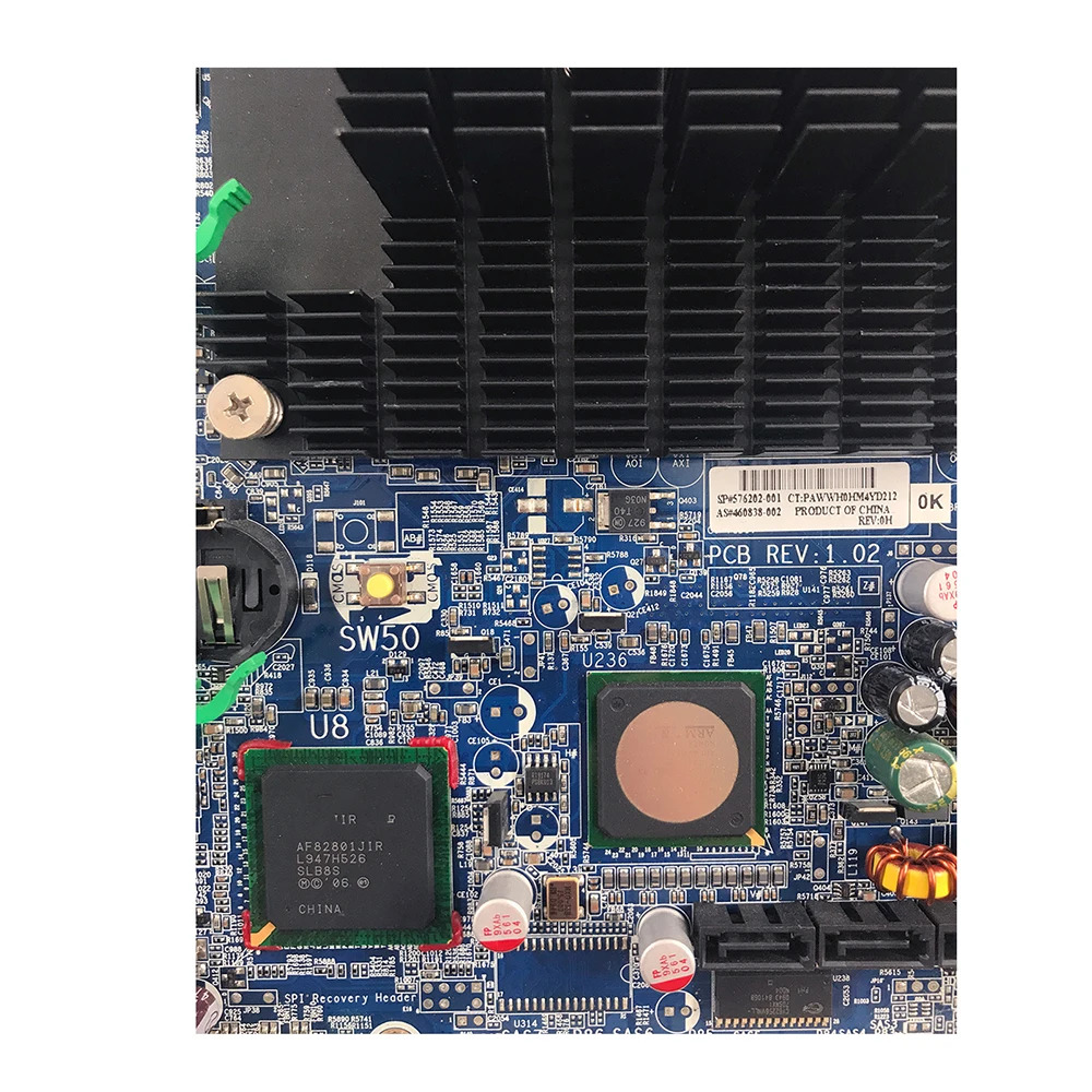 hp호환 Z800 워크스테이션 마더보드591182 -001 576202 460838 -002 536798 REV 1.02 완전히 리퍼