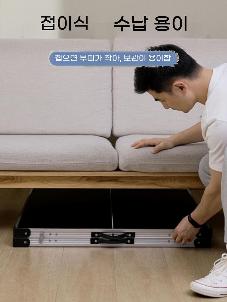 접이식 조립식 탁구다이 간이 학교 탁구대 휴대용 테이블 - 상세 이미지 3