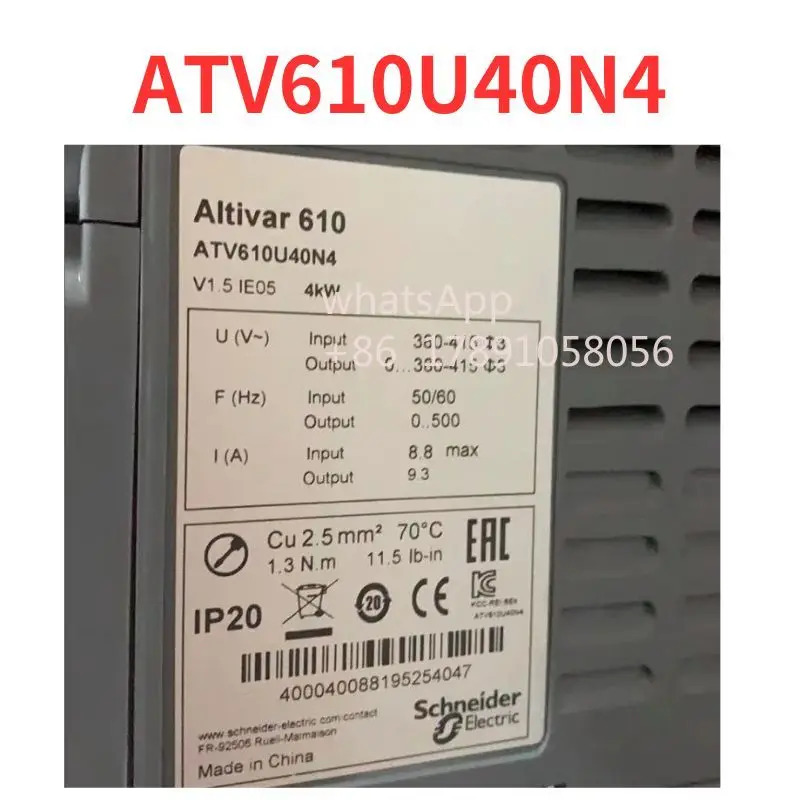 ATV610U40N4 주파수 변환기 리퍼 완료
