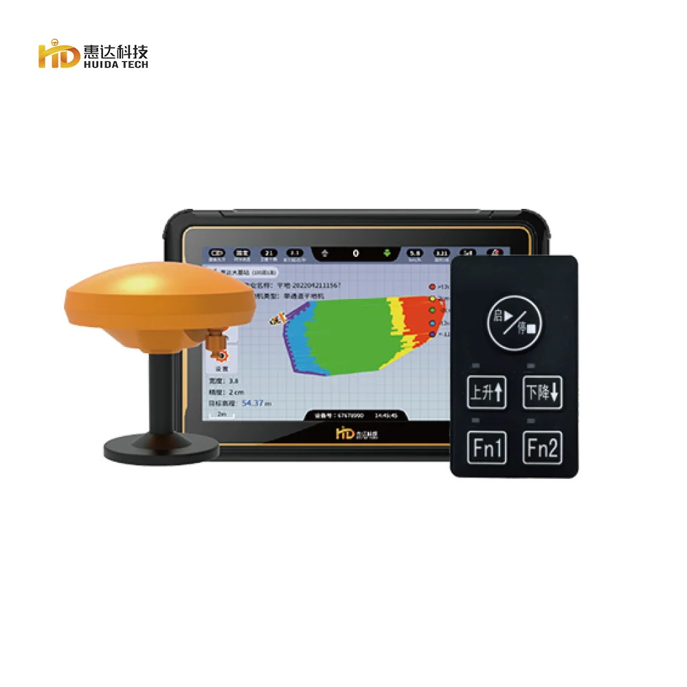 HUIDA TECH 자체 R D Beidou 위성 내비게이션 시스템 RTK 고정밀 트랙터 농업자동 스티어링 키트