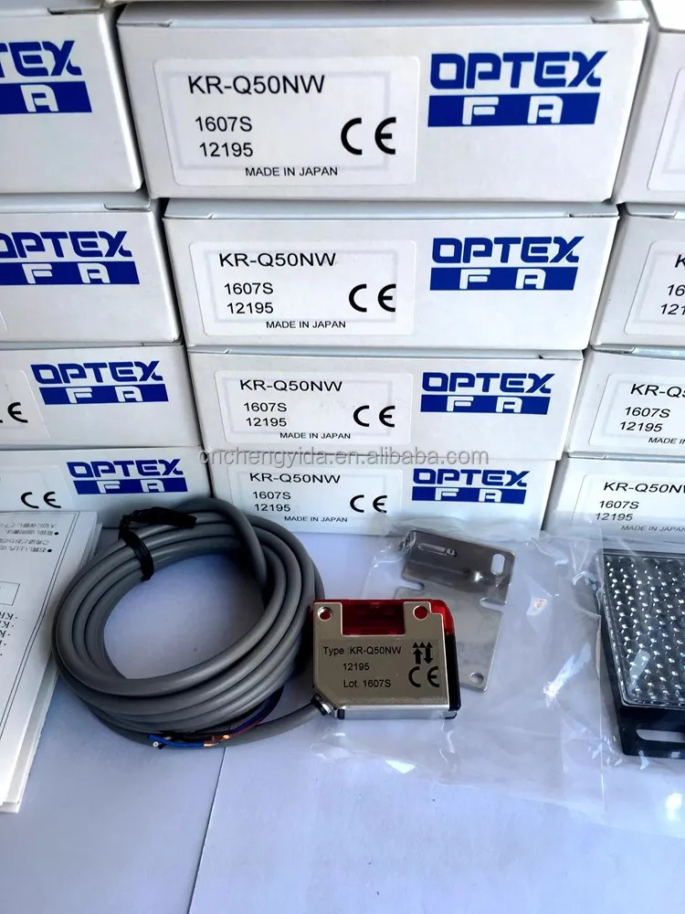 KR-Q150NW 투명 물체 감지 센서 SUS 보호기 소형 LED 원본