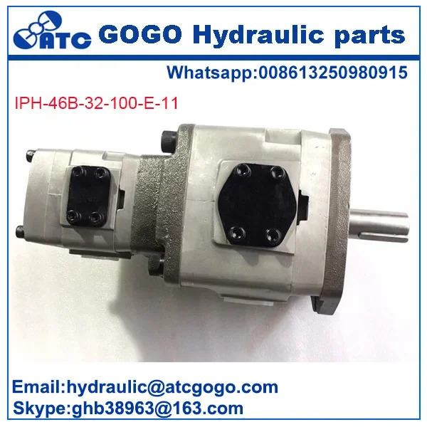 IPH-46B-32-80-EE-11 IPH-46B-25-80/100/125-11 유압 이기어 펌프 사출 성형기