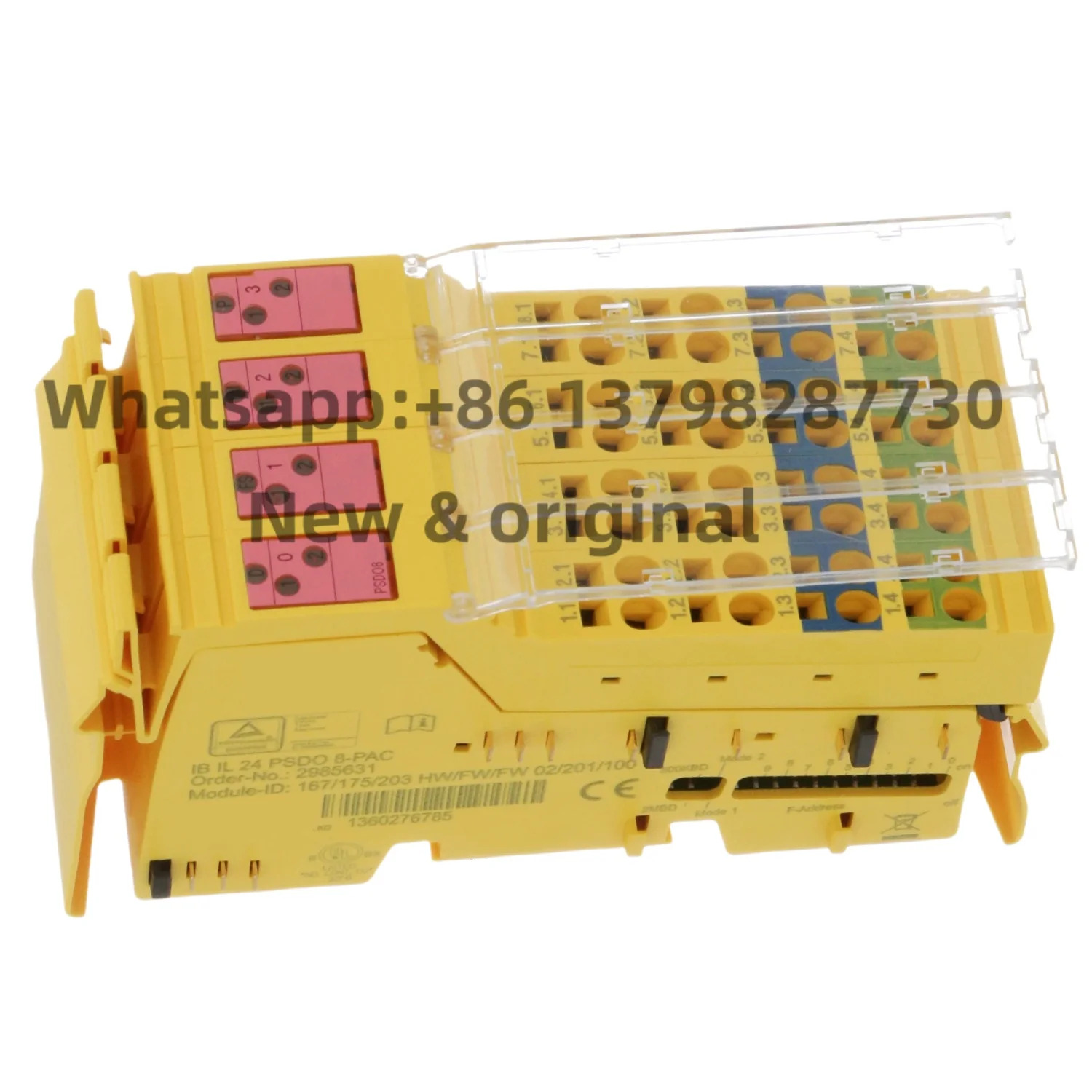 2985631 IB IL 24 PSDO 8-PAC 보안 모듈 신품