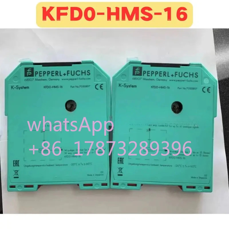 오리지널 KFD0-HMS-16 KFD0 HMS 16 안전 배리어