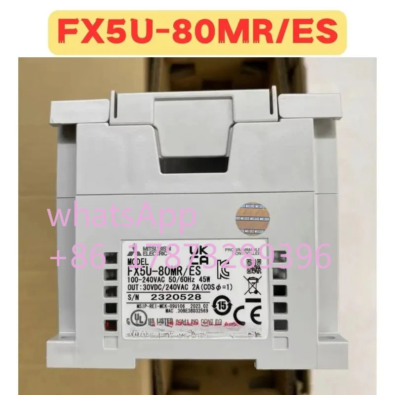 오리지널 FX5U-80MR/ES FX5U-80MR ES PLC 모듈