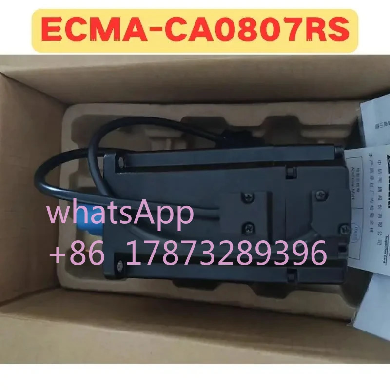오리지널 ECMA-CA0807RS ECM -CA0807RS 서보모터