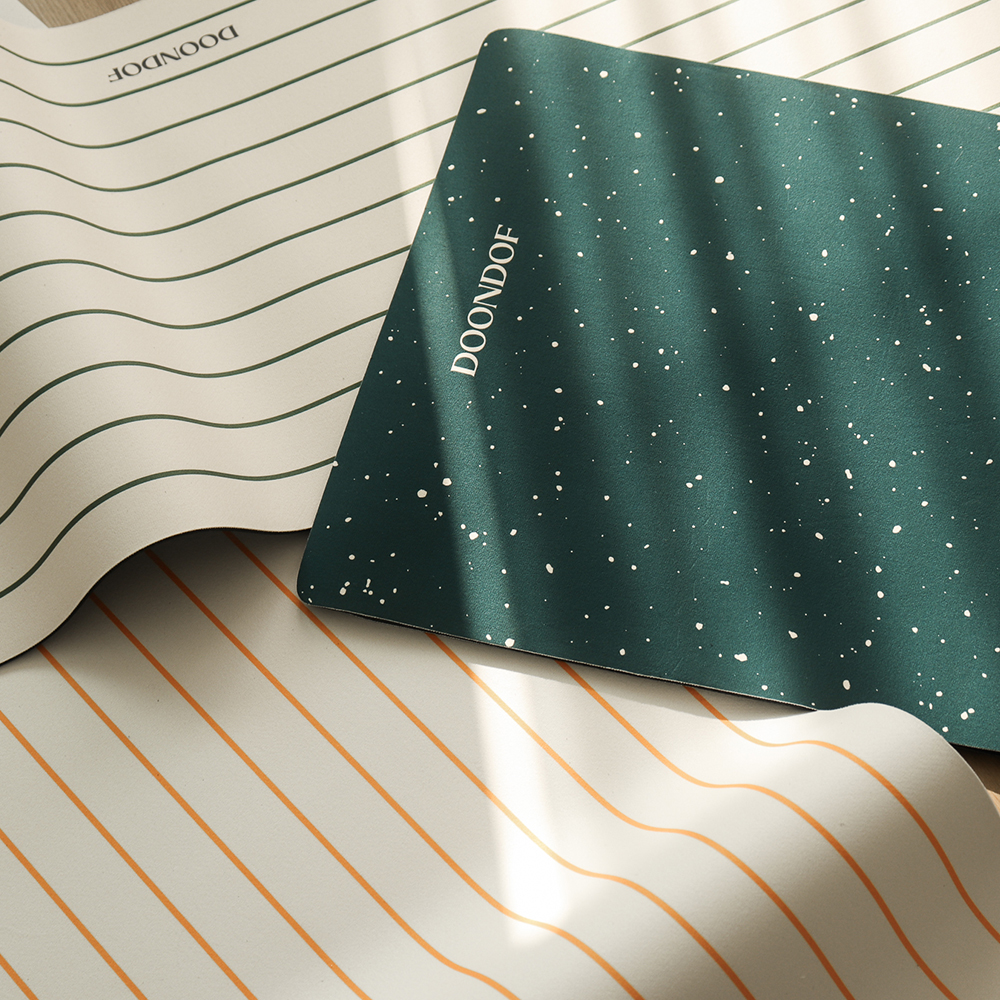 도온도프 주방 매트 빨아쓰는 규조토 발매트 욕실 현관 베란다 싱크대 도트딥그린, 45x210cm