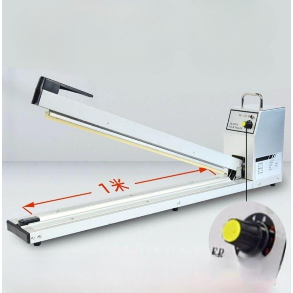 금속 손압식 열접착기 대형 가정용 상업용 봉투 PE 알루미늄 포장기 FS-500H 50cm 히팅 직사각형 0x0mm - 상품 이미지
