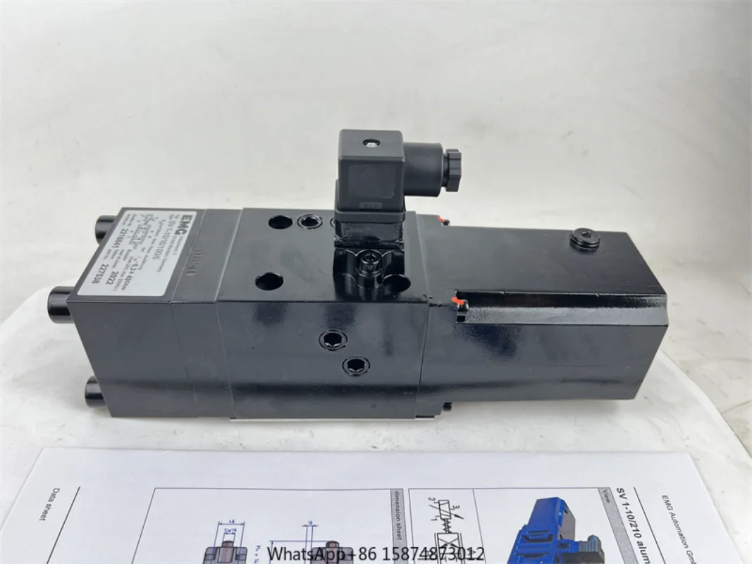 EMG SV1 SV2 서보 제어 밸브 SV1-10 SV1-06 SV1-16 SV2-10/20 시리즈 유압 솔레노이드 SV 1-10/16/100/6