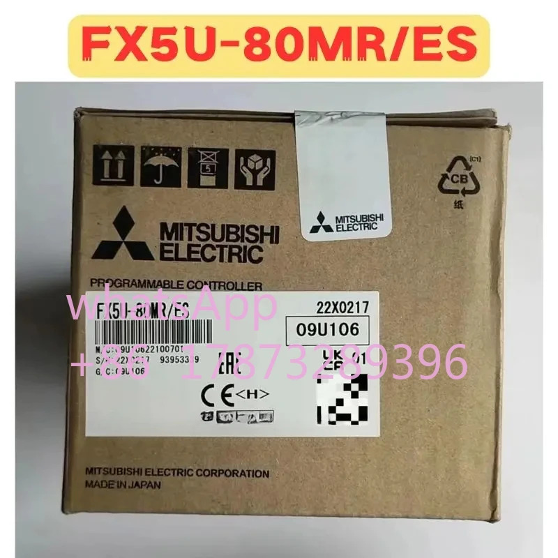 오리지널 FX5U-80MR/ES FX5U-80MR ES PLC 모듈