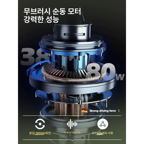 강력한 충전식 소형예초기 무선 제초기 잔디 벌초기 잡초 가정용 179880mAh SK9 - 상세 이미지 3