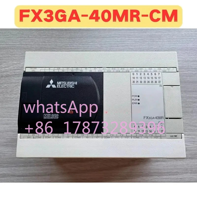 리퍼 PLC FX3GA-40MR-CM FX3GA 40MR CM 정상 기능 완료