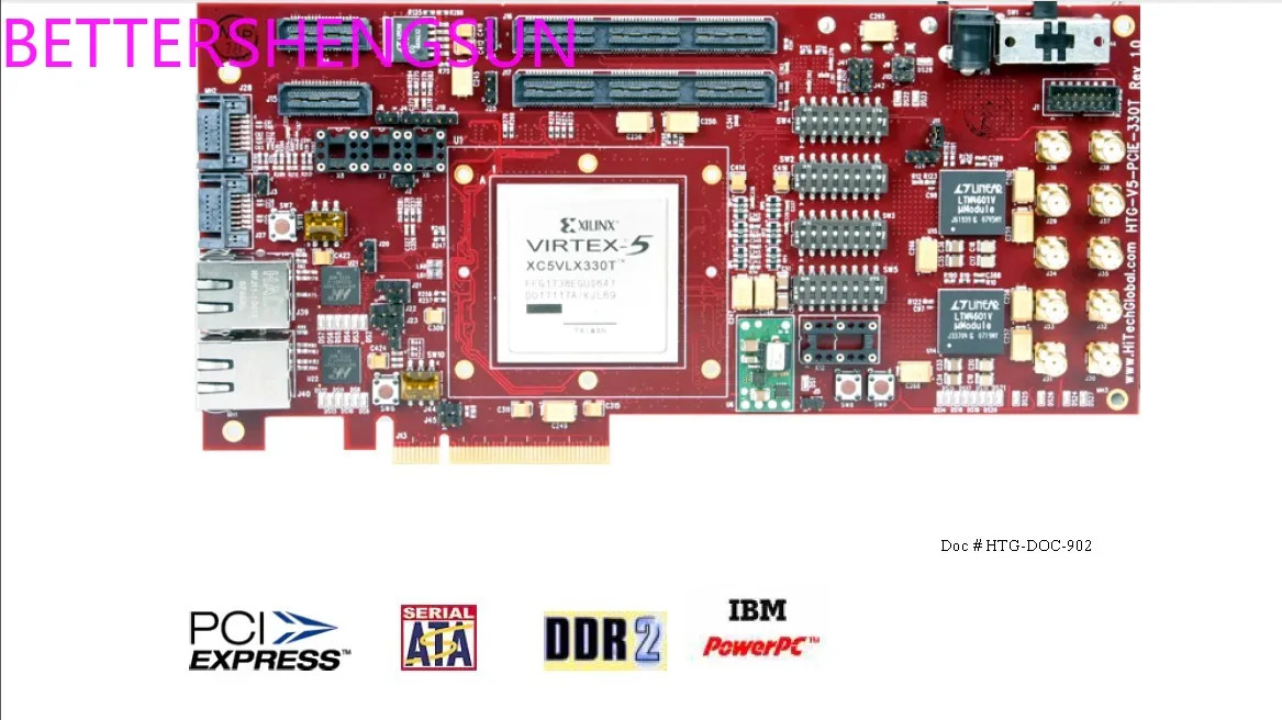 HTG-530 Virtex-5 LX330T PCI 개발보드 개발 키트