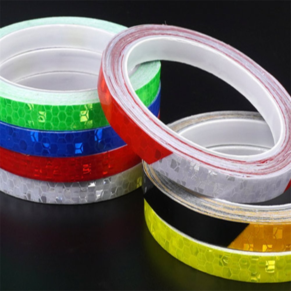 라이즈올 PVC 반사 테이프 1cm x 8M 자전거헬멧야간반사테이프 - 상품 이미지