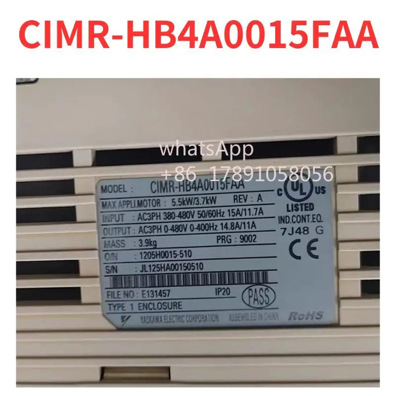 CIMR-HB4A0015FAA 주파수 변환기 리퍼 완료