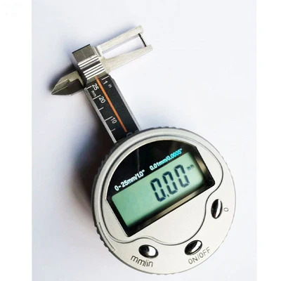 0-25mm 포켓 디지털 캘리퍼스 보석 게이지 두께 다이아몬드