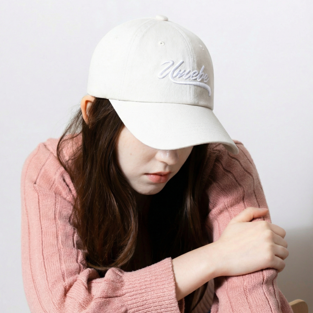 유미비 피그먼트 대두모자 얼굴작아보이는 빅사이즈 깊은 볼캡 캡모자 상품 이미지