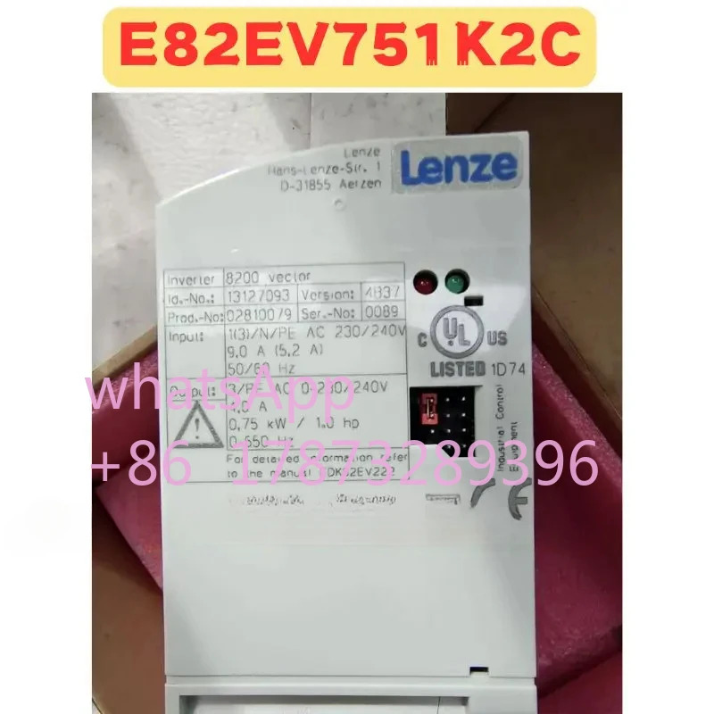 오리지널 E82EV751-2C E82EV751K2C 주파수 변환기