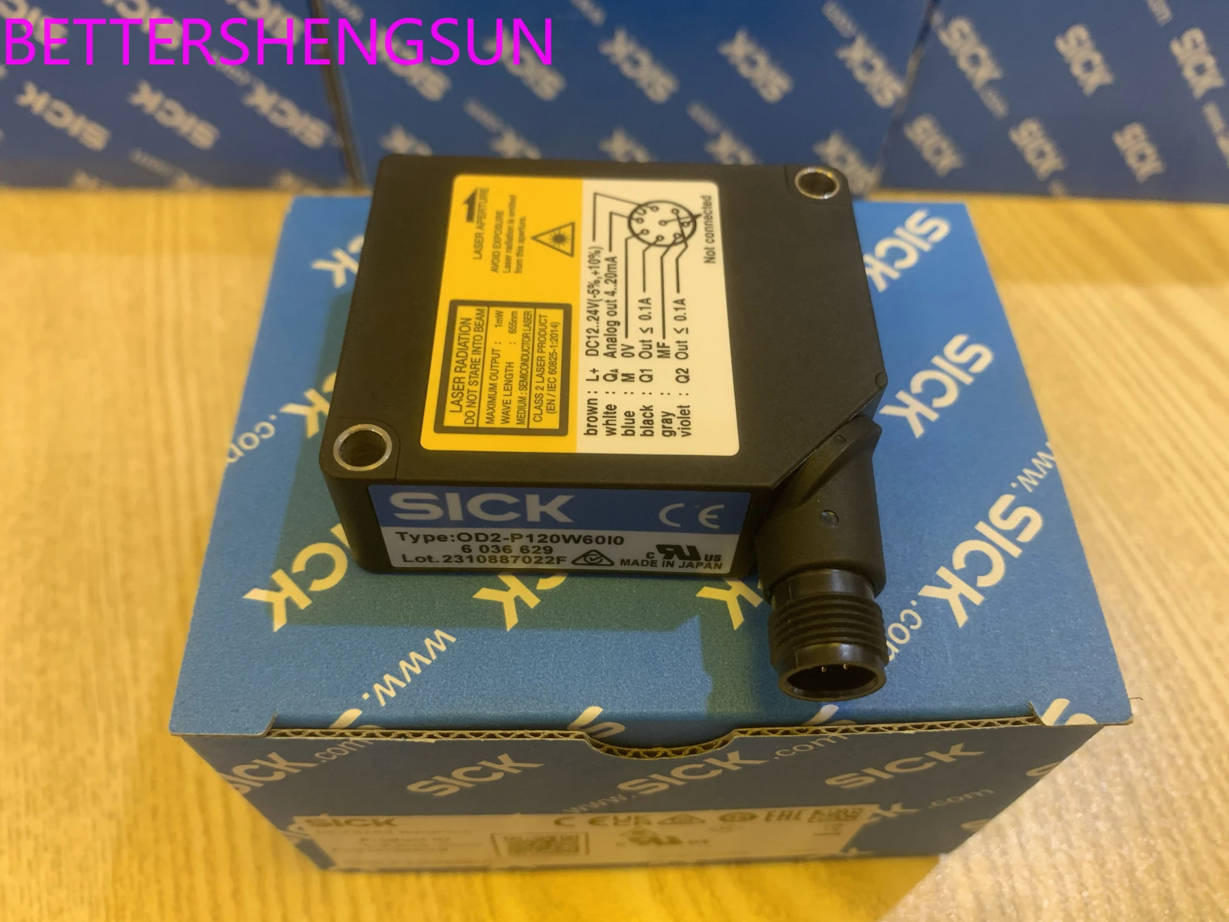 레이저 변위센서 OD2-P120w60i0 신품