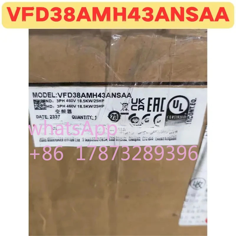 오리지널 VFD38AMH43ANSAA 주파수 변환기