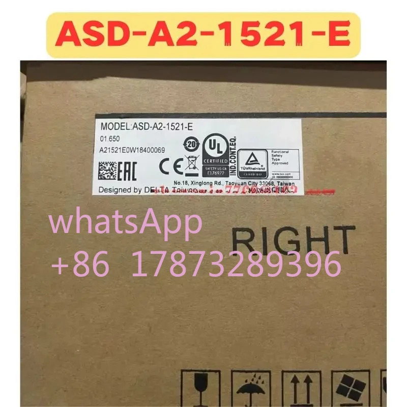 오리지널 ASD-A2-1521-E ASD A2 1521 E 서보 드라이브