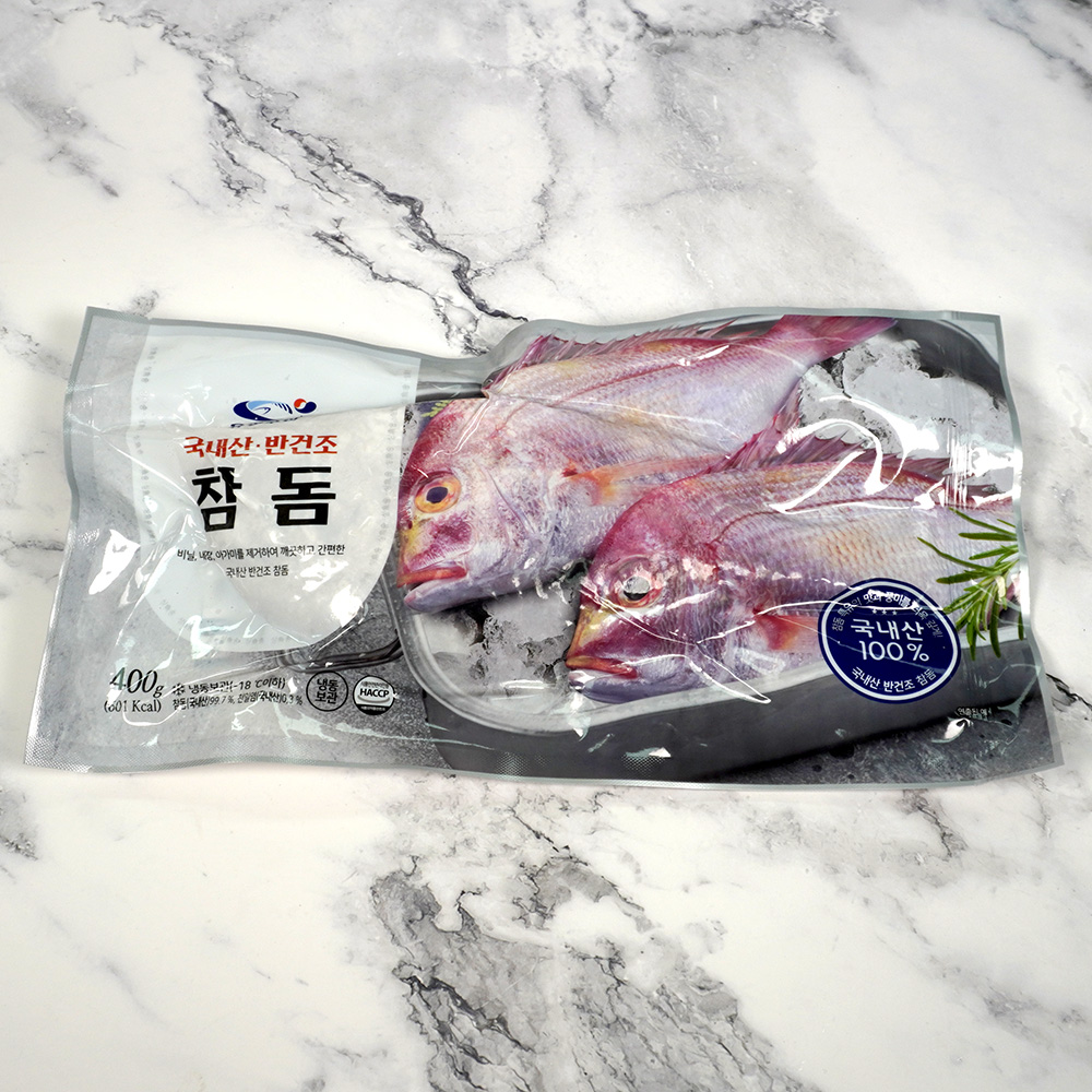 국내산 손질 반건조 참돔 1미(400g) - 상세 이미지 2