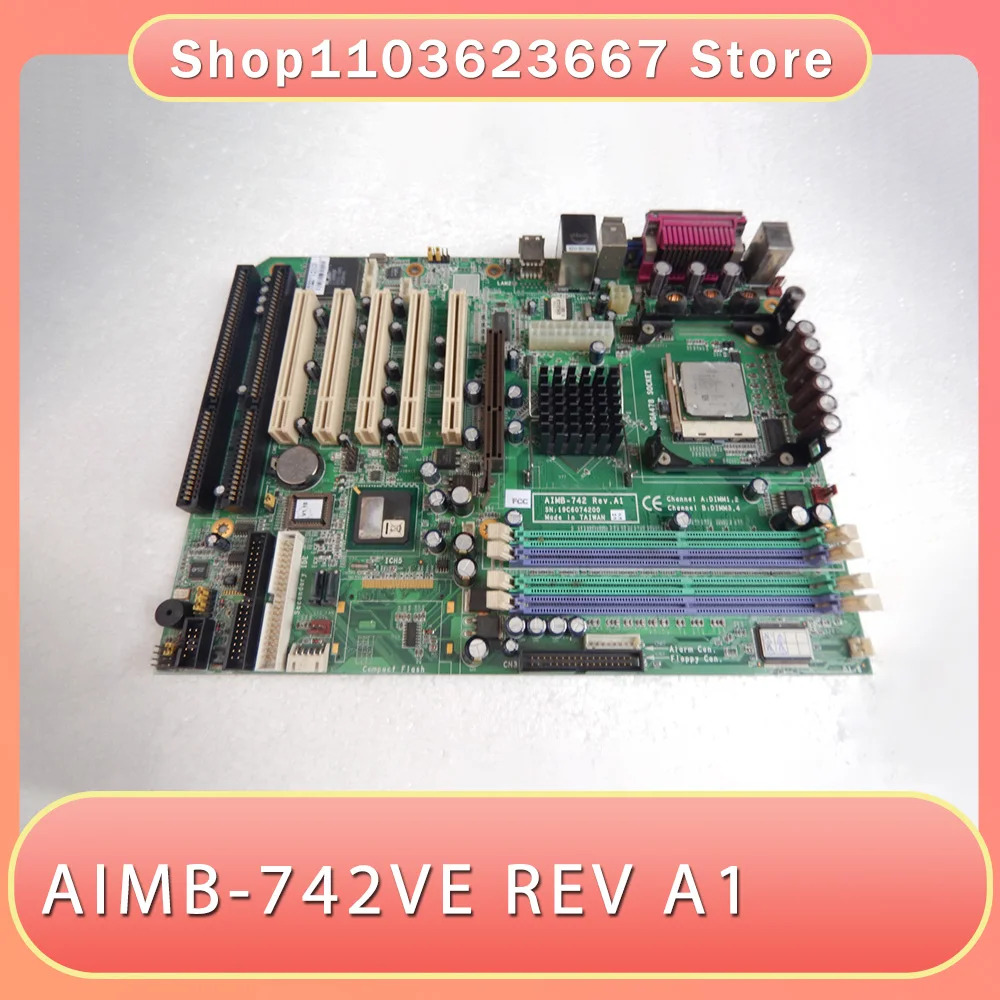 2개ISA 슬롯 어드밴텍 478핀 산업마더보드AIMB-742 AIMB-742VE REV A1