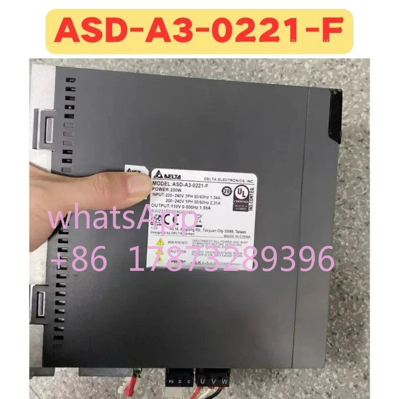 리퍼 서보 드라이브 ASD-A3-0221-F ASD A3 0221 F 정상 기능 완료 OK