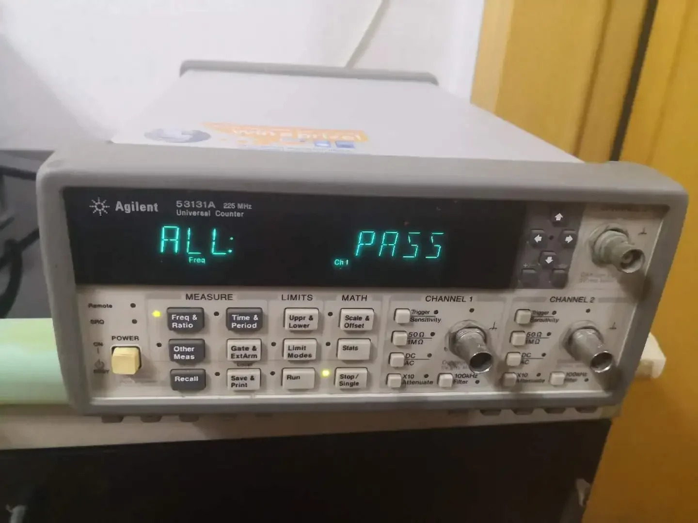 Agilent-frequentcia 범콘타도르 53131A 3GHz