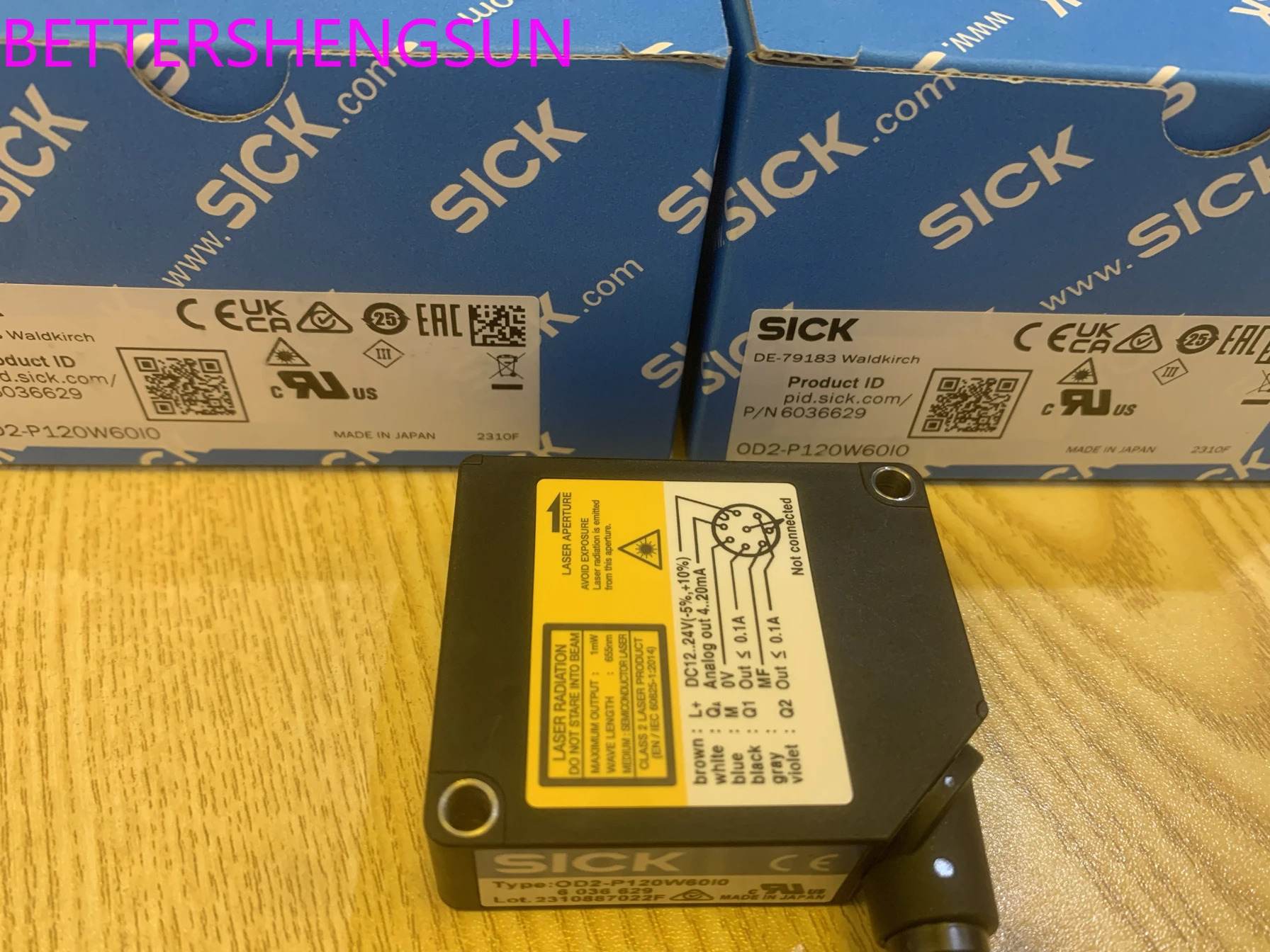 레이저 변위센서 OD2-P120w60i0 신품