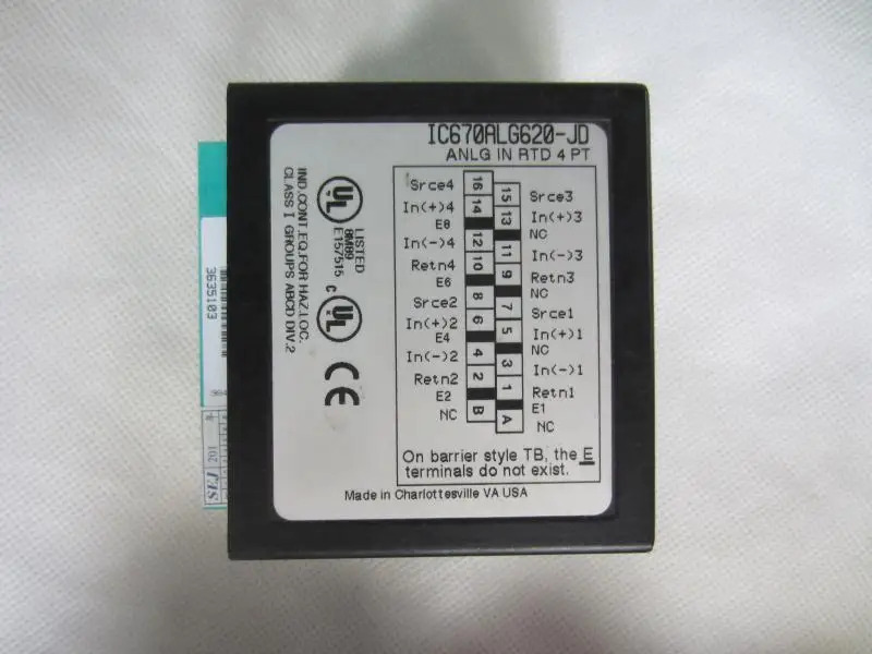 IC670ALG620-JD 상태 좋은 사44A731468-014R03