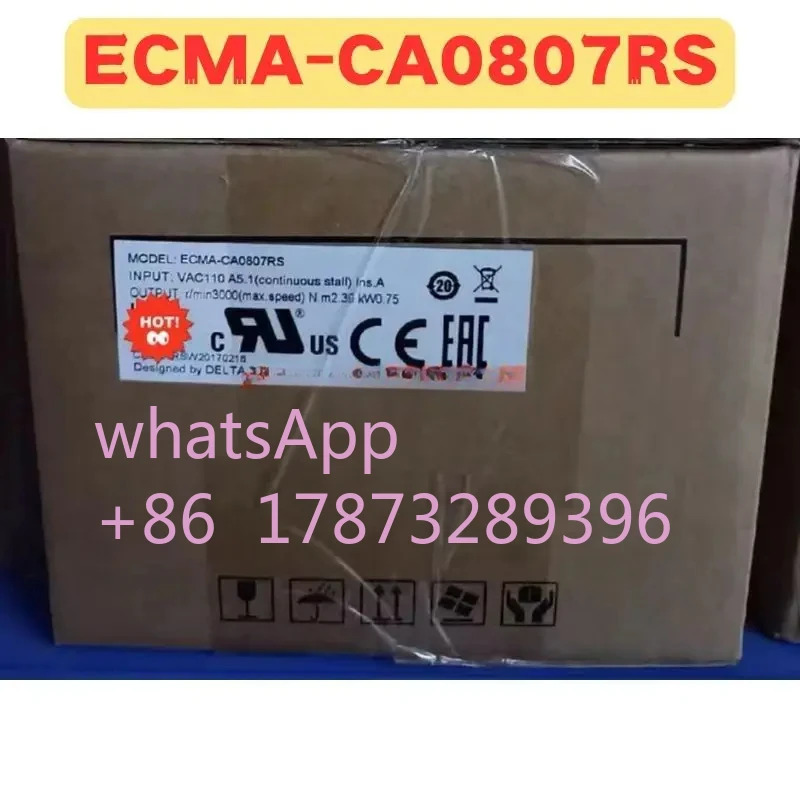 오리지널 ECMA-CA0807RS ECM -CA0807RS 서보모터