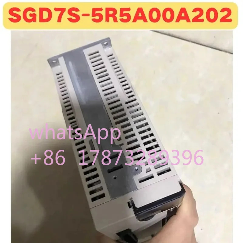 리퍼 서보 드라이브 SGD7S-5R5A00A202 SGD7S 5R5A00A202 정상 기능 완료 OK
